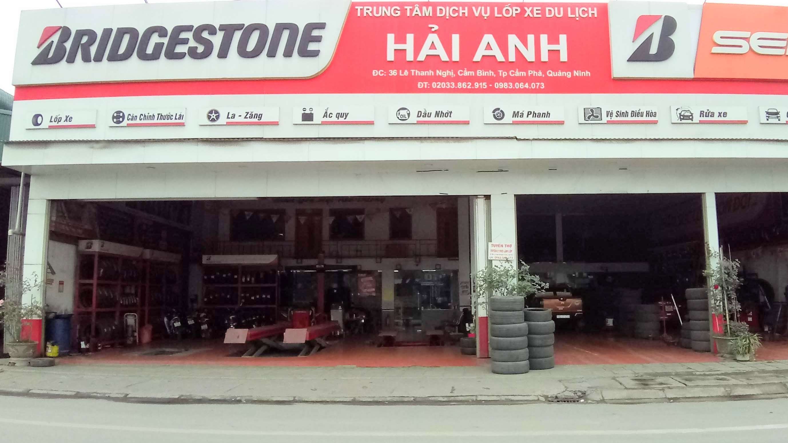Quảng Ninh: Đại lý Bridgestone B-select Hải Anh 